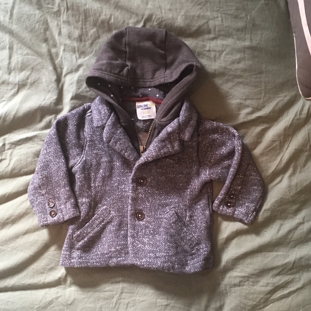 Oshkosh hooded jacket blazer